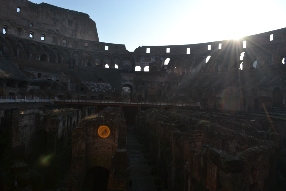 Rome's famed Colosseum. Italy's capital is a work of art, and as a short stop over between Morocco and Algeria, it's almost a different planet.